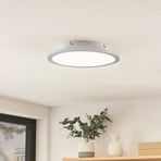 Lindby Plafoniera LED Narima, 4.000 K, Ø 30 cm, argento