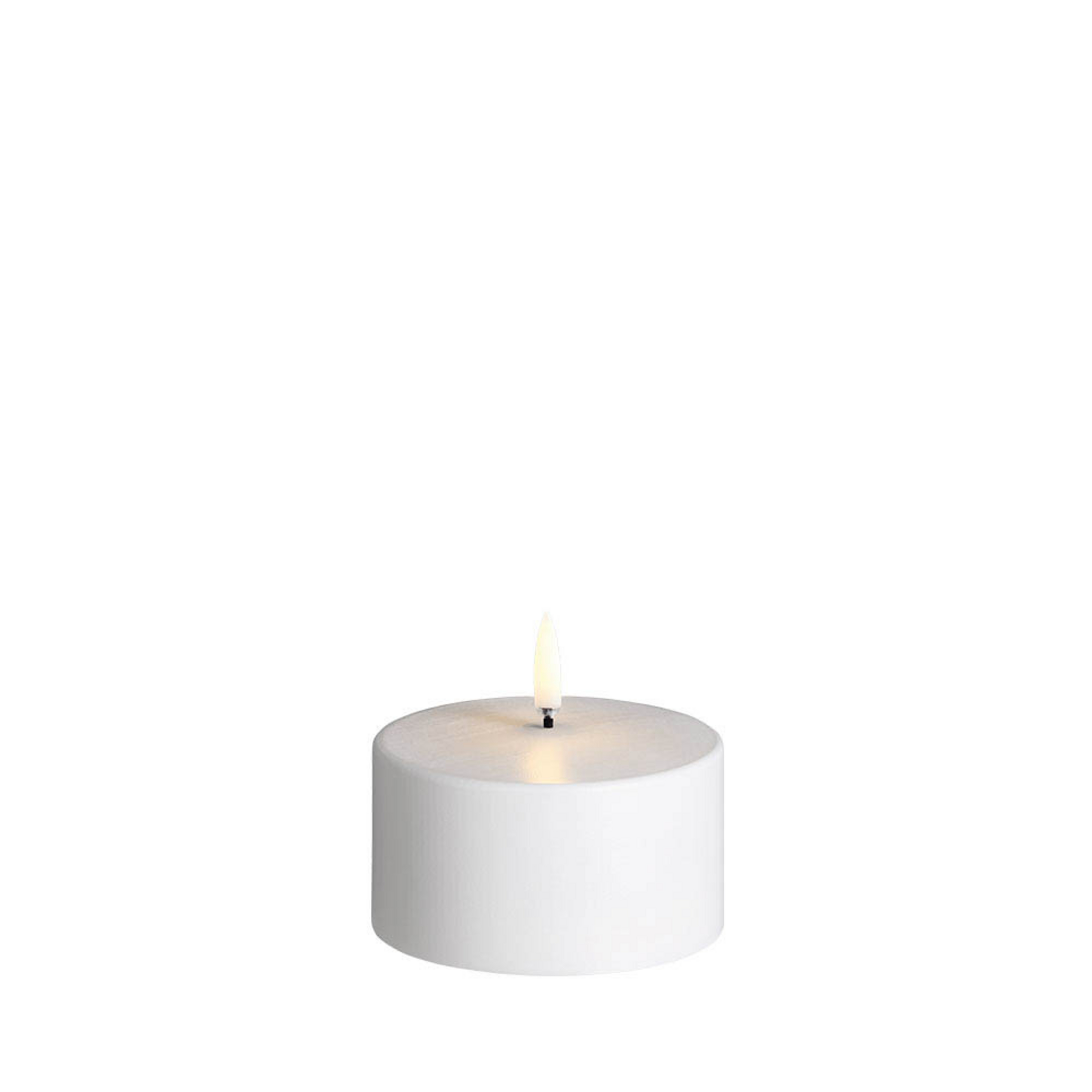Outdoor Pillar Candle LED 8,4x5 White - Uyuni Lighting