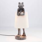 KAREN lampa stołowa Animal Frog szara