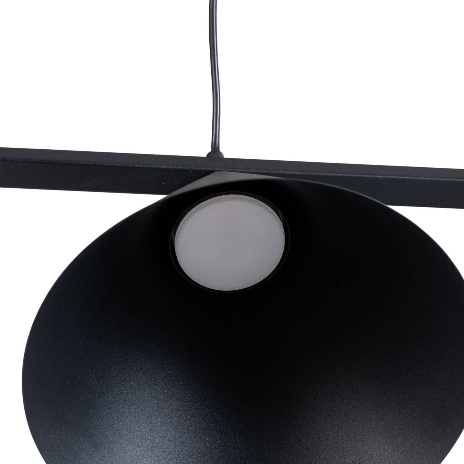 Висящо осветително тяло Capital, черно, 3 светлини, Ø 32 cm, GX53 Висящо осветително тяло Capital, черно, 3 светлини, Ø 32 cm, GX53