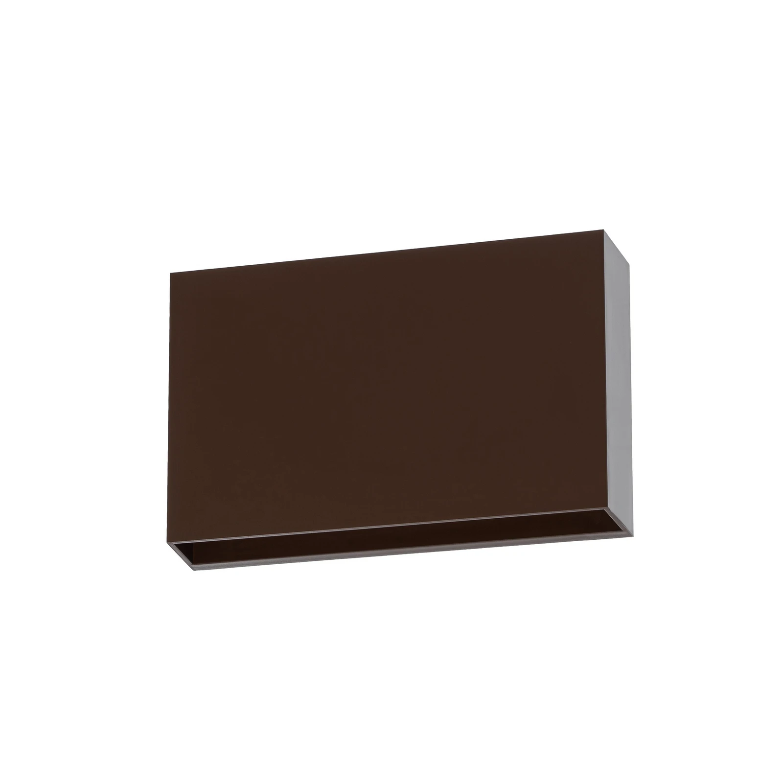 Applique d'extérieur LED Lucande Jarte, 20 cm, marron, IP65