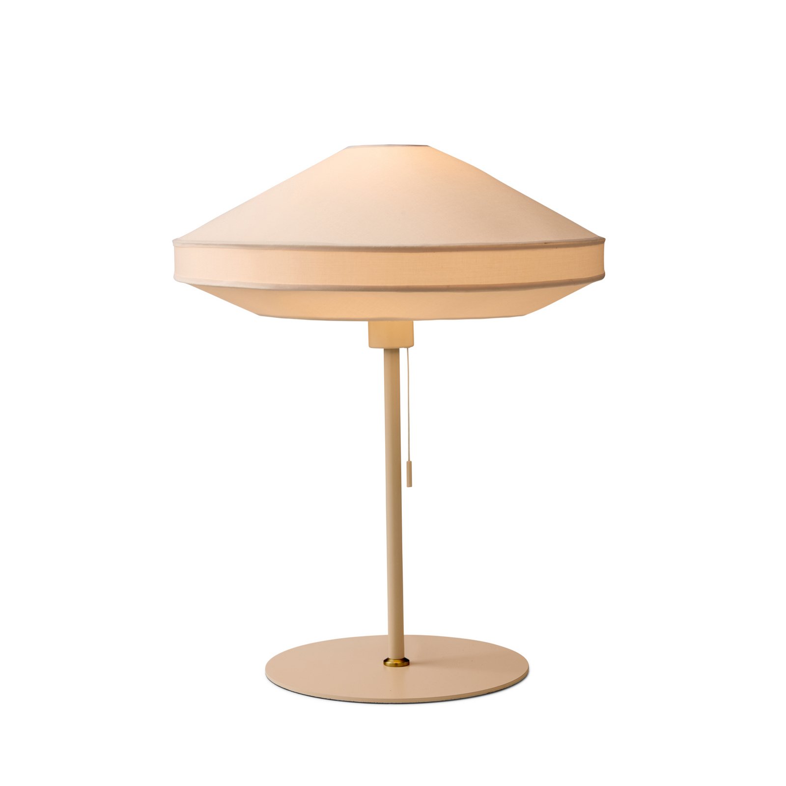 Lampa de masă PARIS SOFT, crem textil Înălțime 50 cm - Halo Design