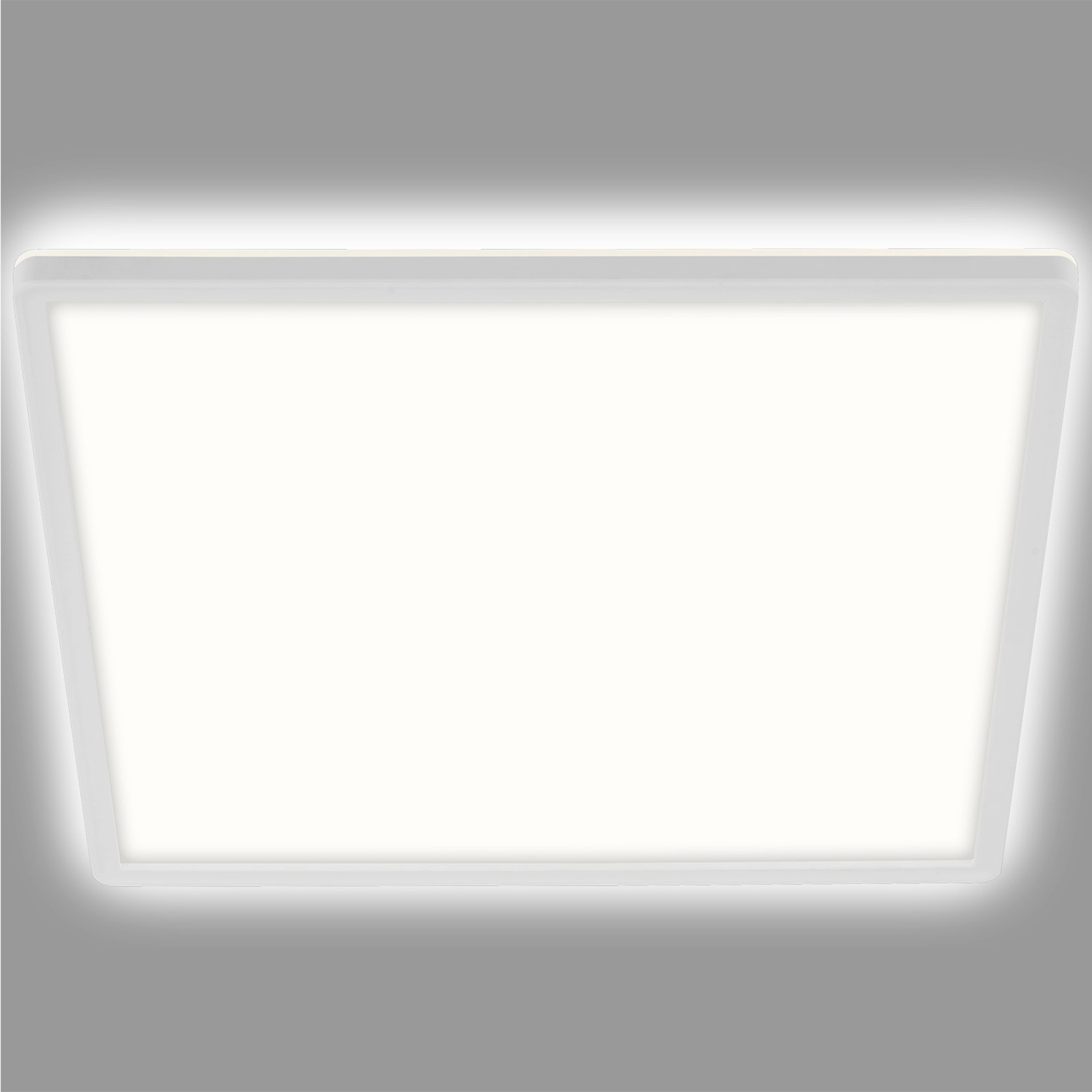 LED-Deckenleuchte Slim, eckig 42 x 42 cm