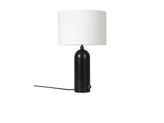 Gravity Stolová Lampa Small Black Steel/White - GUBI