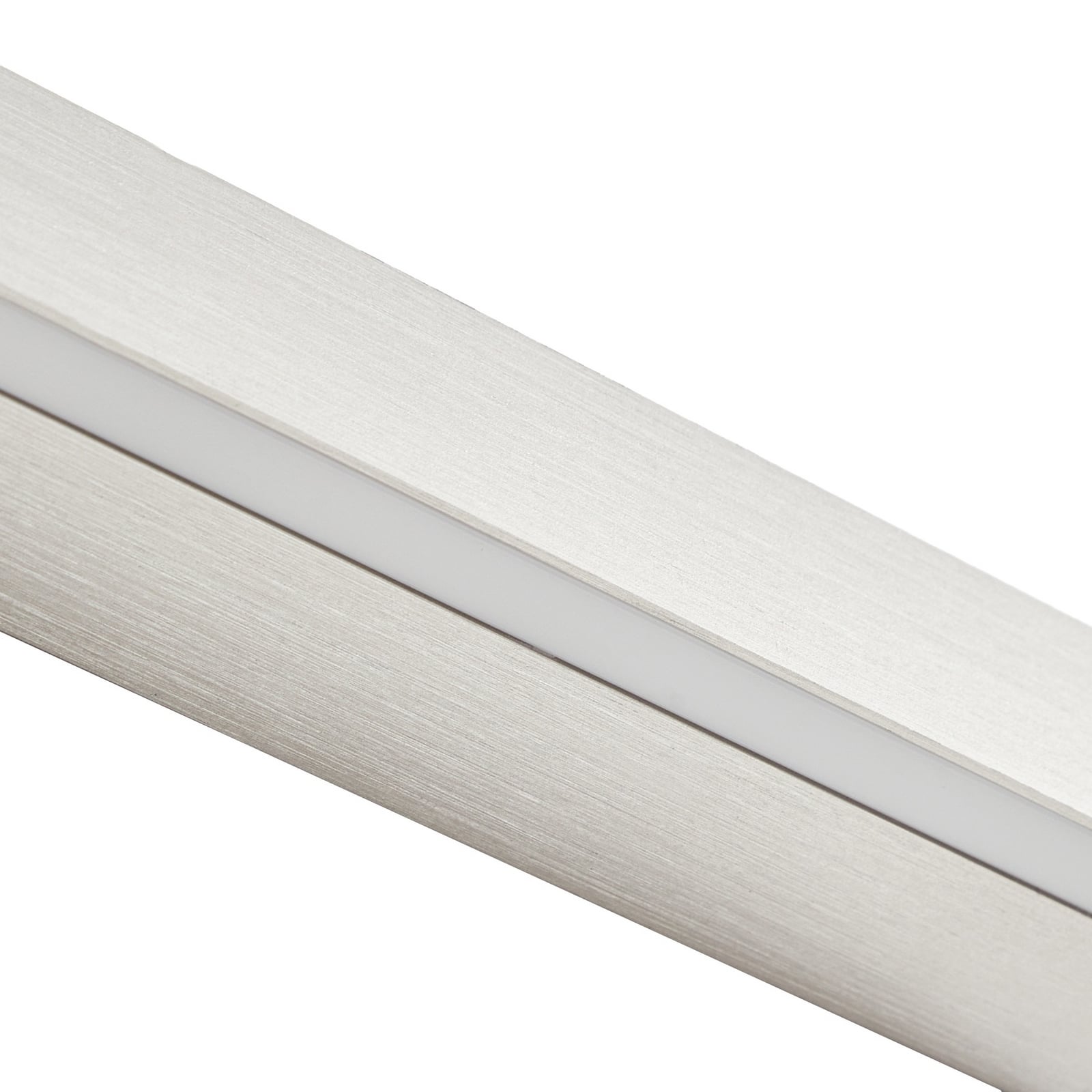 Lucande LED-Wandleuchte Kinsley, 90 cm, nickel, dimmbar, CCT Lucande LED-Wandleuchte Kinsley, 90 cm, nickel, dimmbar, CCT