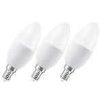 LEDVANCE SMART+ WiFi E14 5W vela 2,700K 3-pack