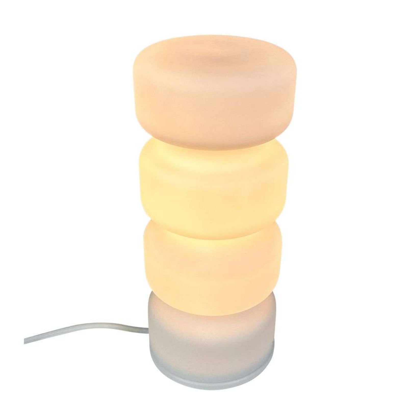 Olive bordlampe, hvid, opalglas, højde 28 cm Dyberg Larsen - Stue - Skandinavisk - Med én lyskilde