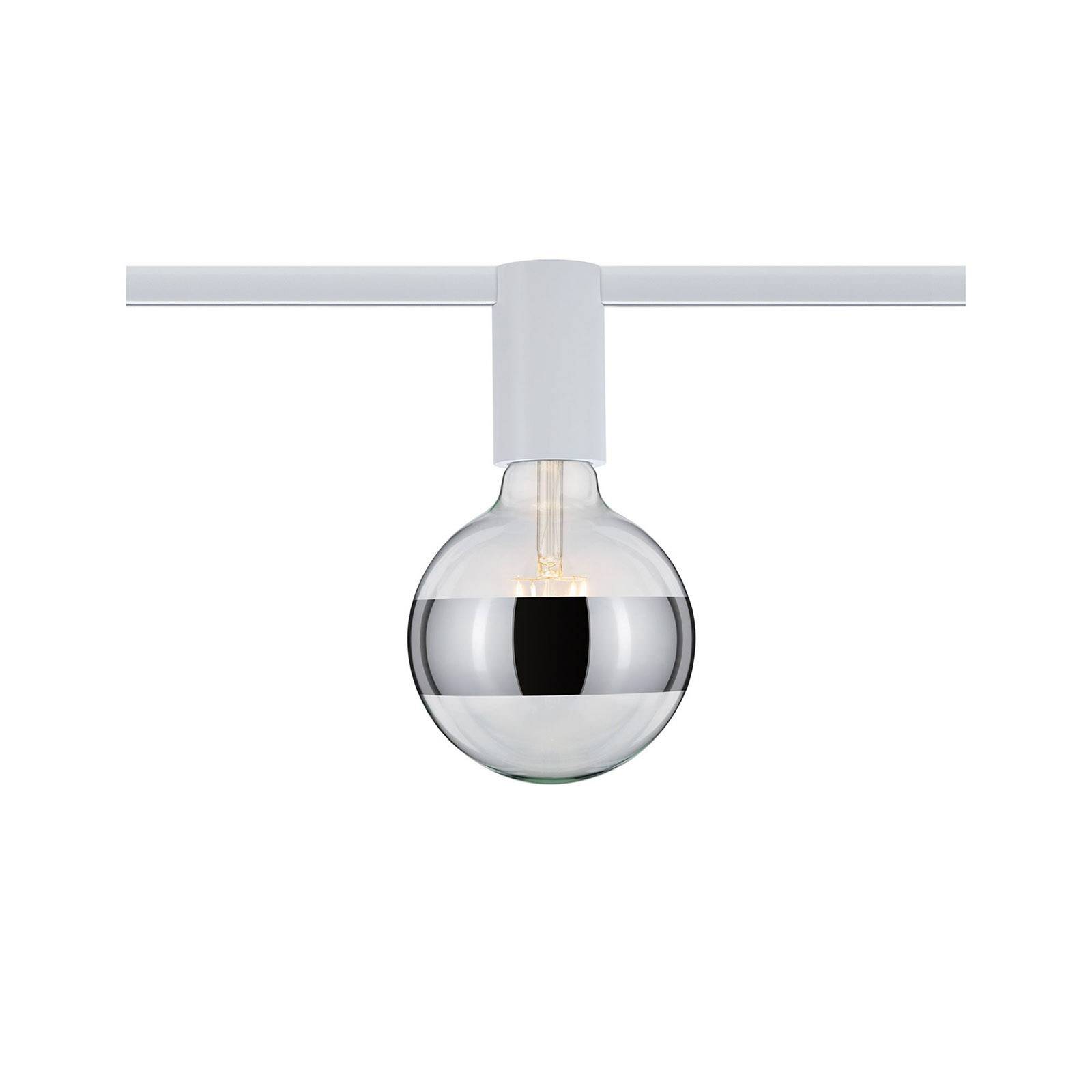 Paulmann URail Ceiling Socket E27, weiß