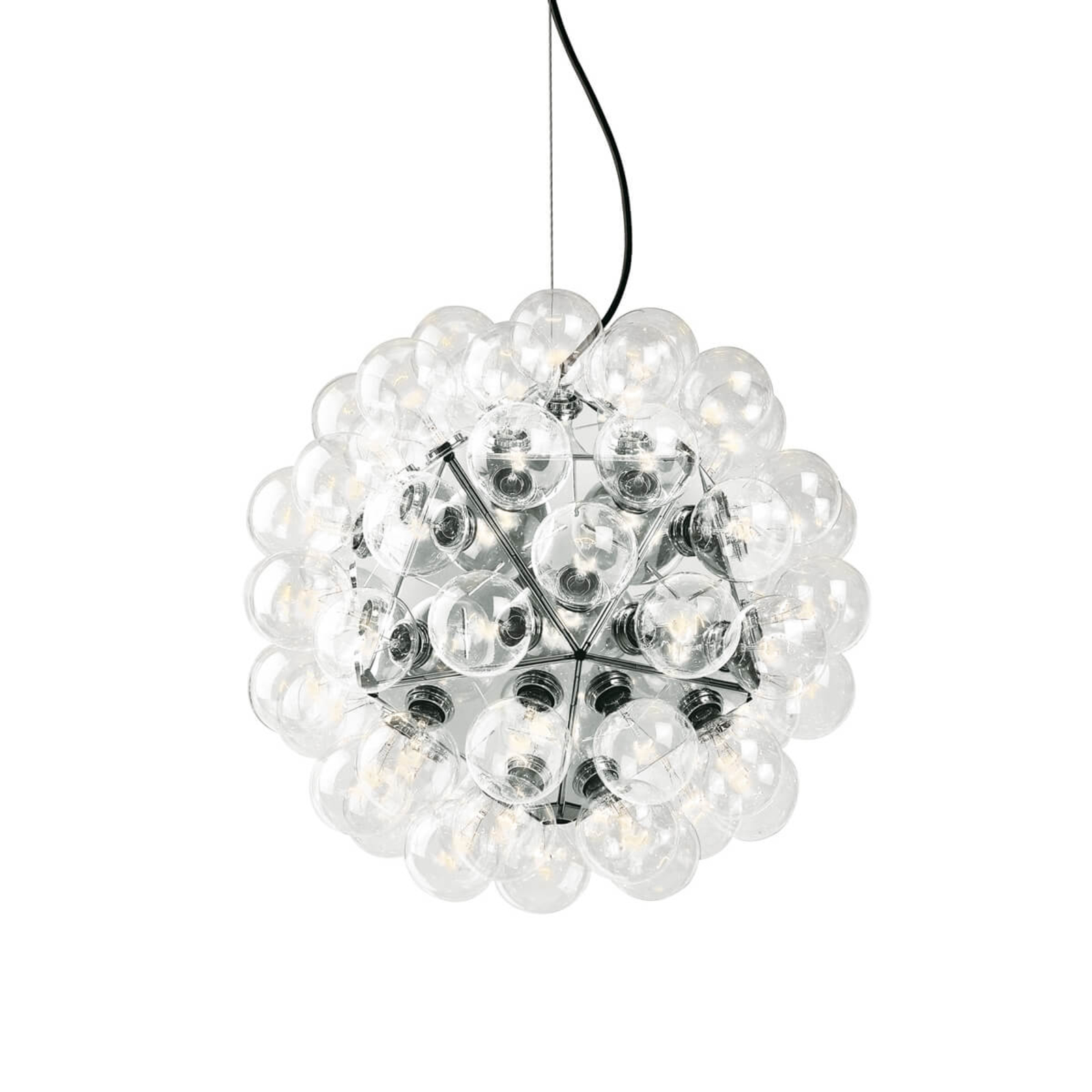 Flos Wonderful pendant lamp Taraxacum 88, for Living / Dining Room, aluminium, E27, 28 W, energy efficiency: A++, H: 80 cm