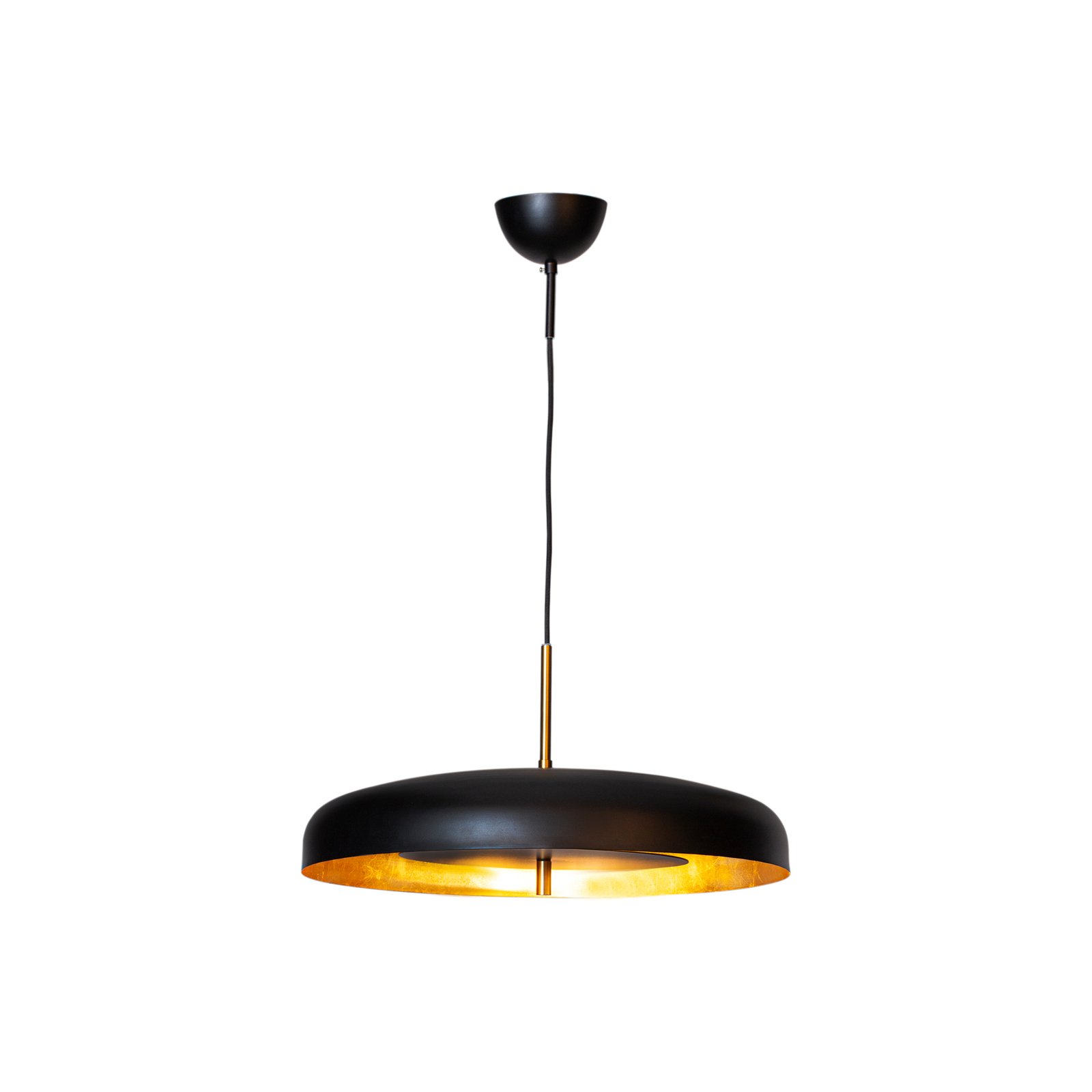 Shelby Pendant Matt Black/Gold - By Rydéns