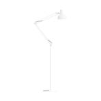 midgard Federzug floor lamp, adjustable, white