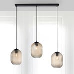 Paul Neuhaus Shitake hanglamp, barnsteen, glas, 86 cm, E27