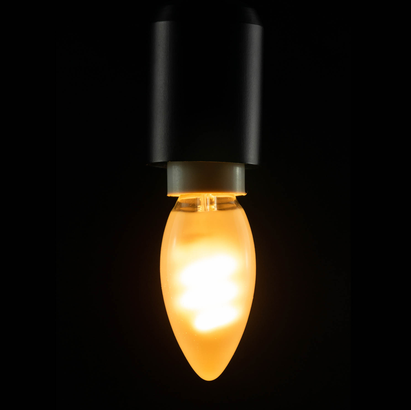 SEGULA LED-kynttilälamppu E14 3,2W 922 matta, dim