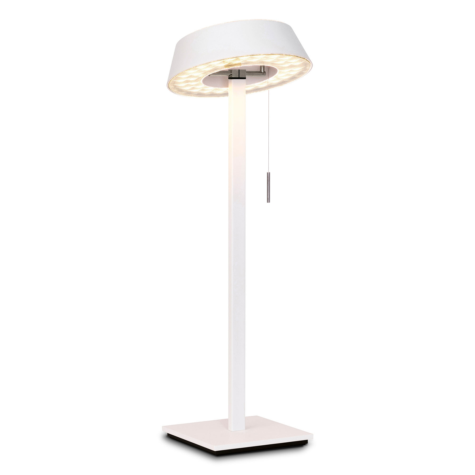 OLIGO Glance LED настолна лампа бял мат