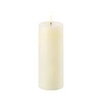 Pillar candle LED Ivory 7,8 x 20 cm - Uyuni Lighting