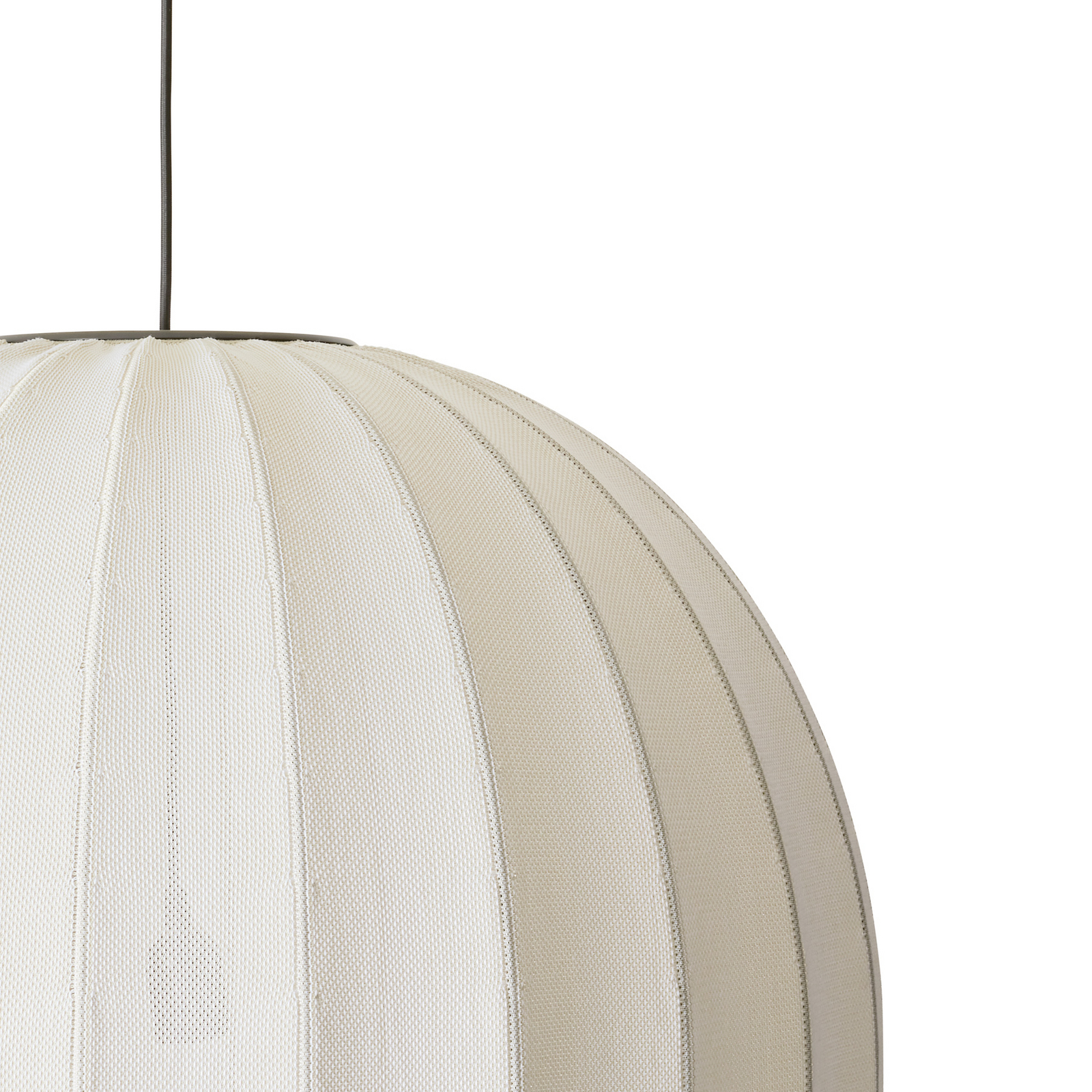 Suspension Knit-Wit 60 Round Pearl White - Made By Hand