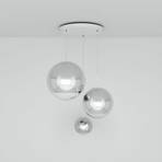 Tom Dixon Mirror Ball Range Round 3-lamps chroom
