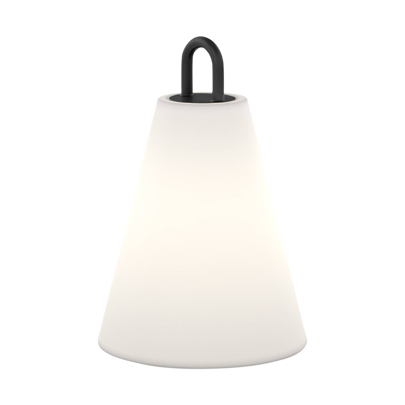 E-shop WEVER & DUCRÉ Costa 1.0 LED dekoratívna lampa opál/čierna
