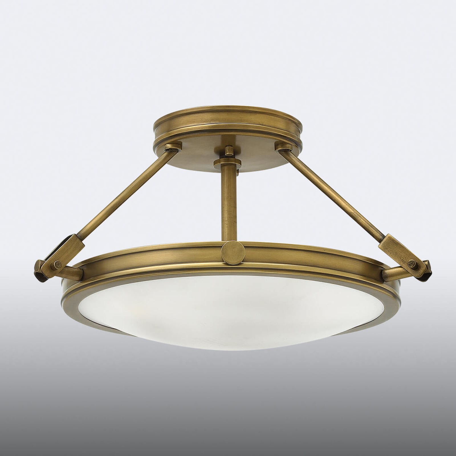 Collier loftlampe i antik messing, Ø 42 cm, stål, E27 – HINKLEY Collier loftlampe i antik messing, Ø 42 cm, stål, E27 – HINKLEY