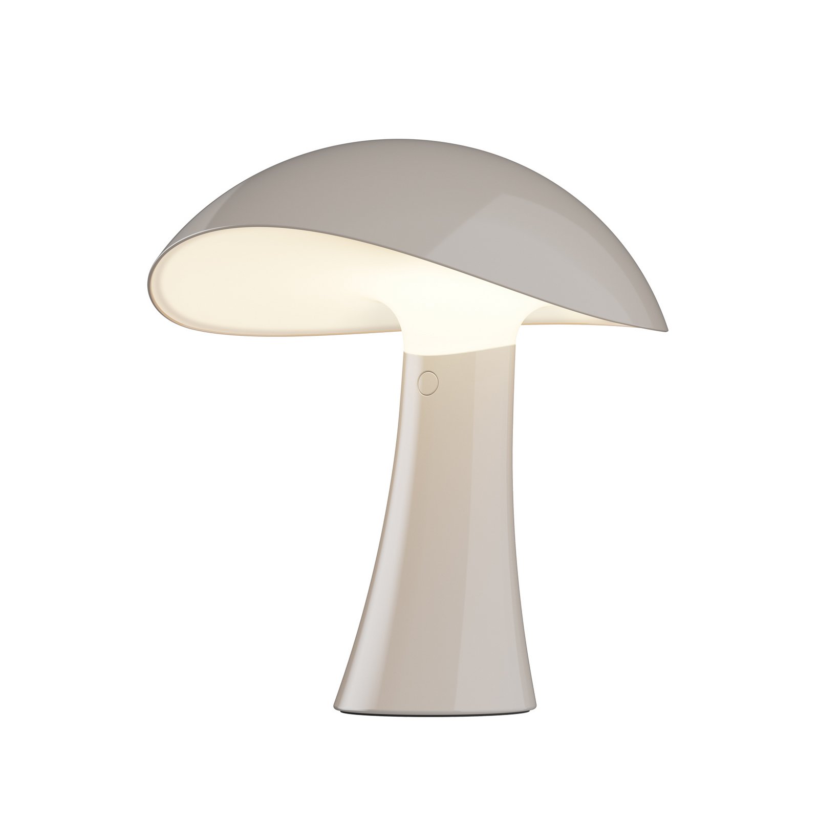 Rumee 220 PORTABLE přenosná stolní lampa na baterie, šedá, IP44 – Louis Poulsen