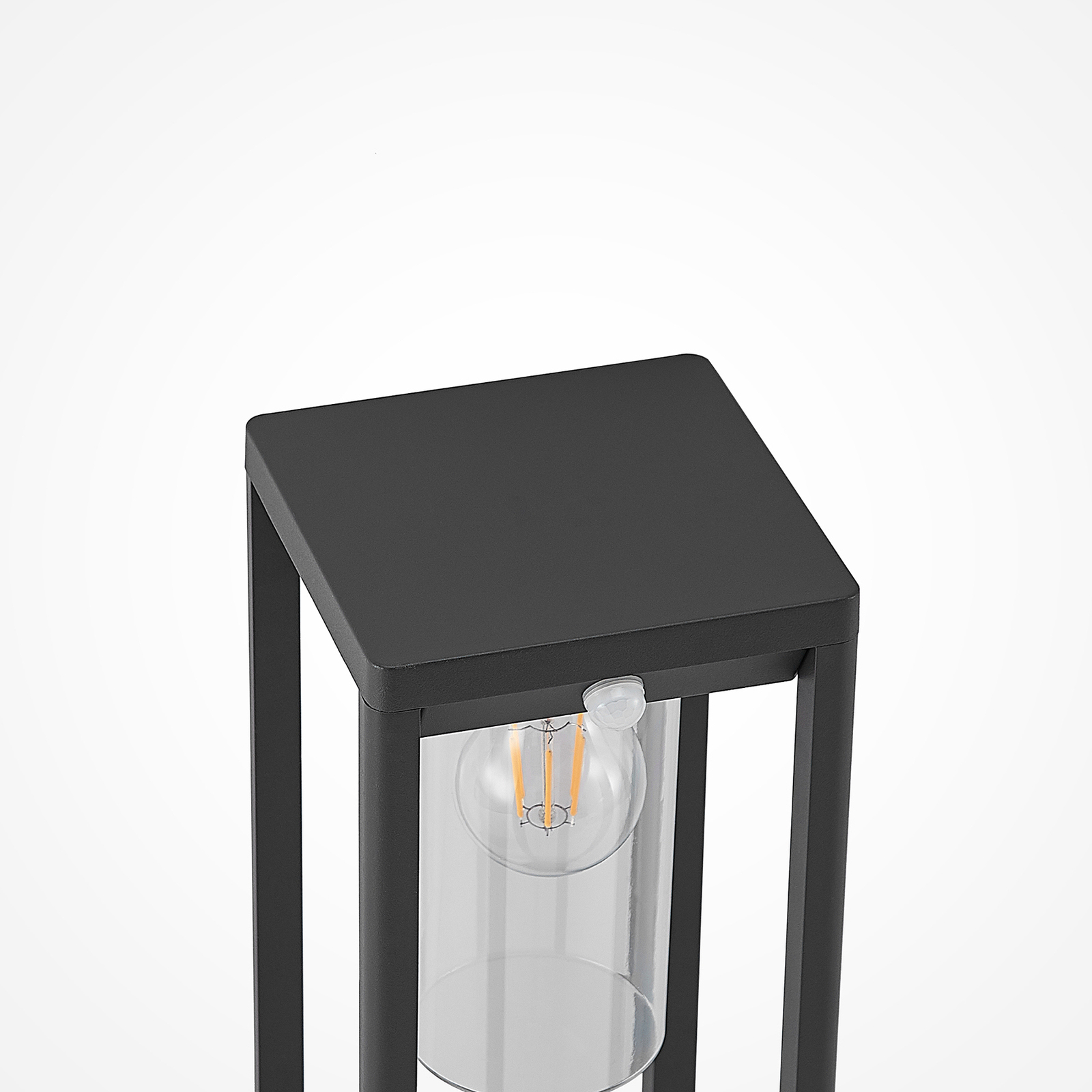 Lindby Abilum -pollarilamppu, tummanharmaa, 50 cm