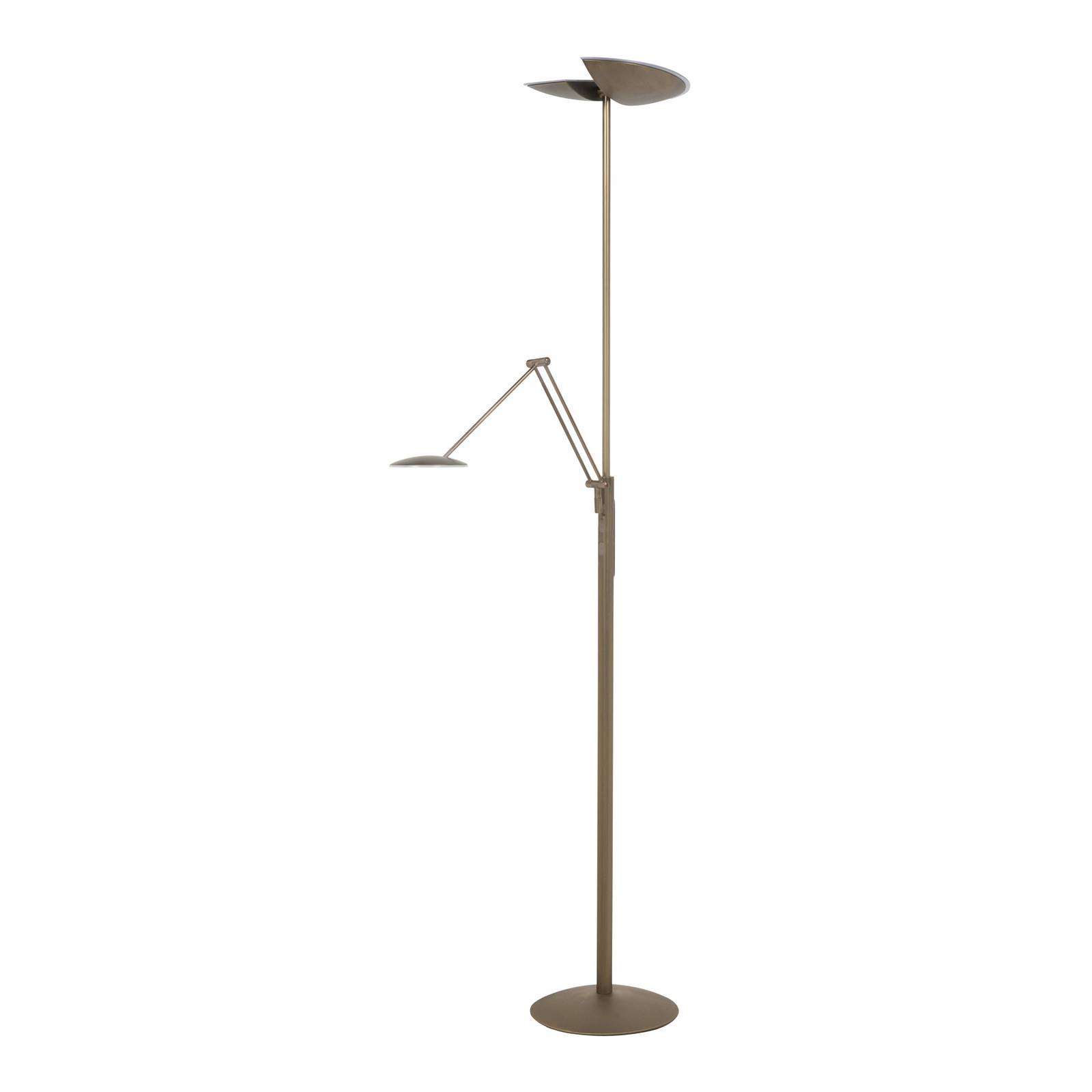 HighLight Lampe sur pied LED New Sapporo, bronze, 183 cm, métal Variateur d'intensité