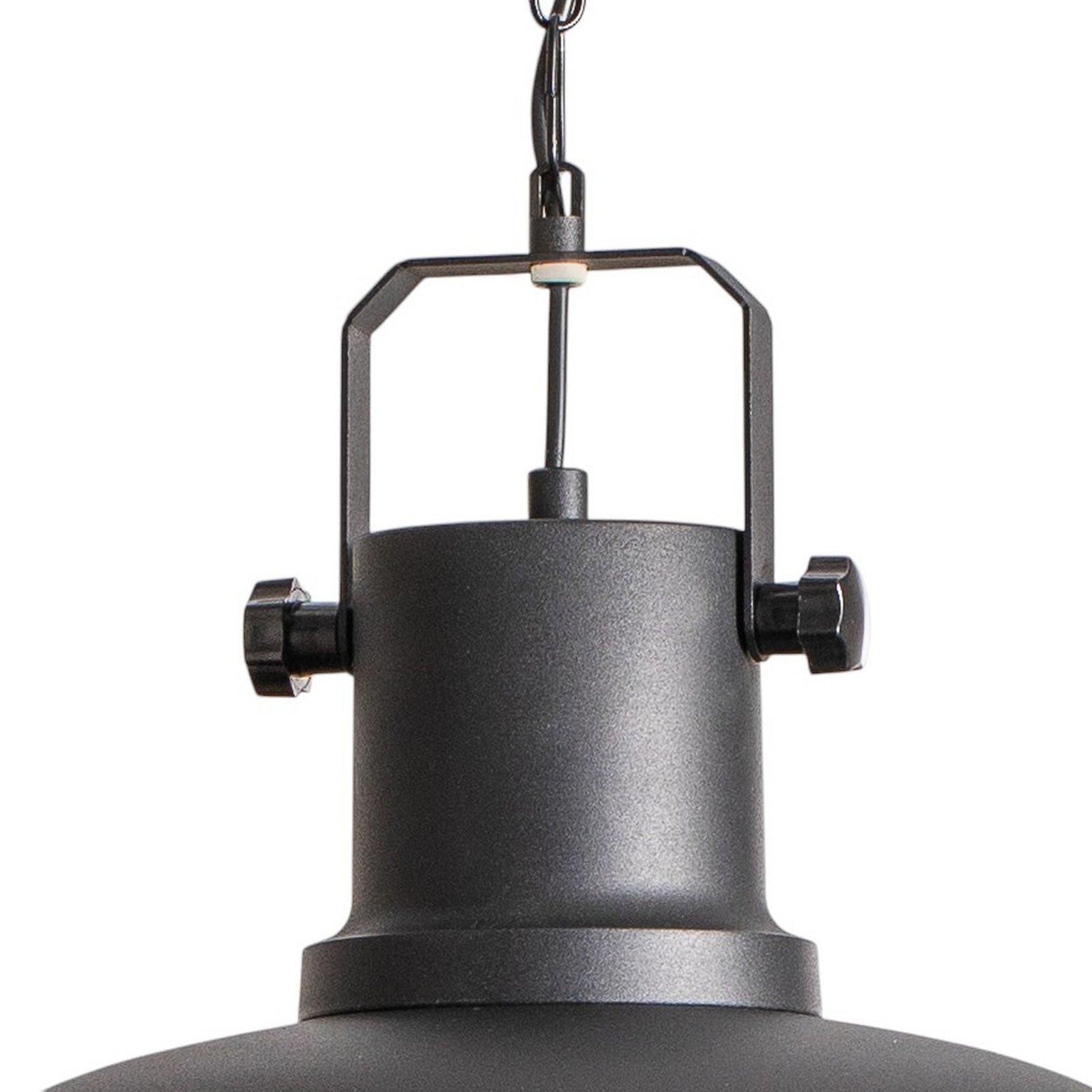 Hängeleuchte Orema, schwarz, Ø 40 cm, Metall, E27
