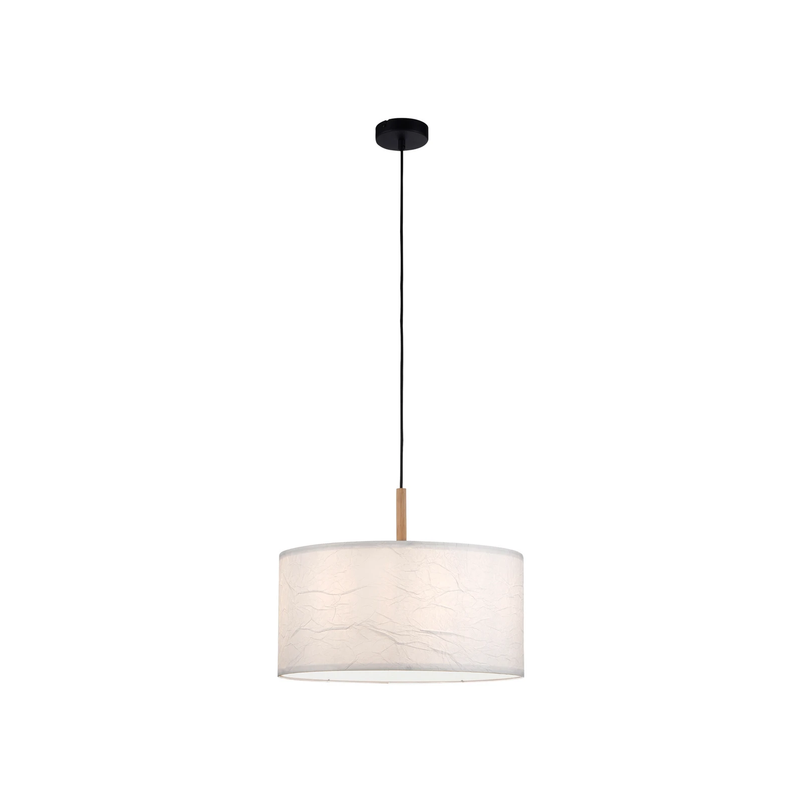 Suspension Green Sofie, abat-jour papier, 1 lampe