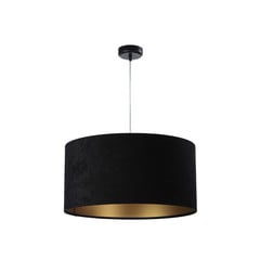 Lampada a sospensione Salina, nero/oro, Ø 40 cm