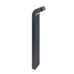 Lampă LED stâlpișor Molde, 80 cm, suport pentru pardoseală din beton, culoare