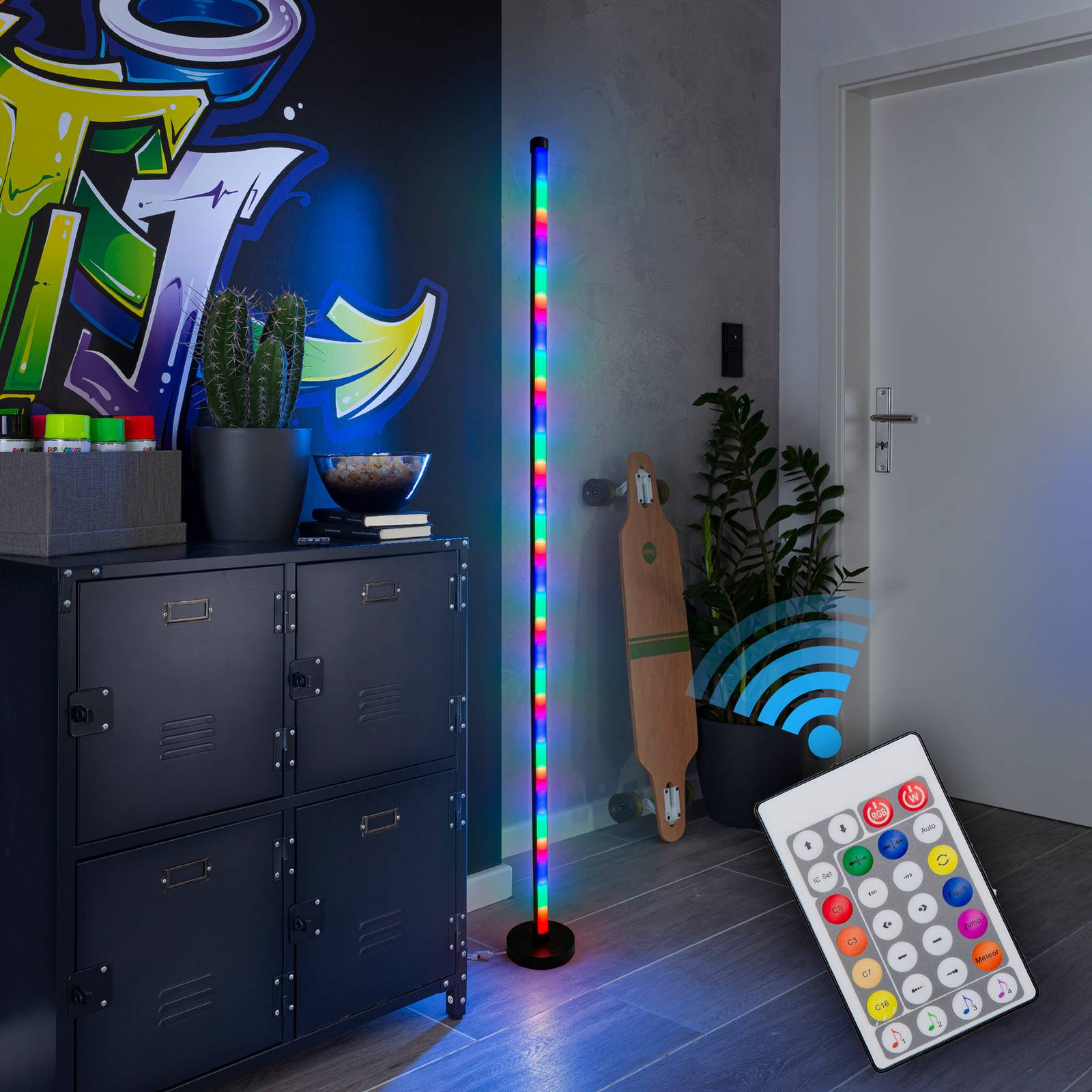 Lampa stojąca LED Motion Light efekty świetlne