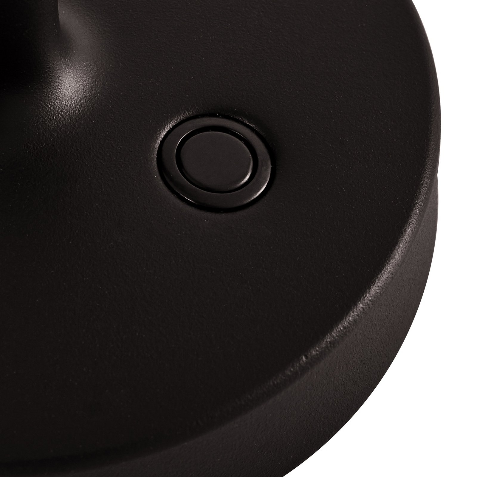 Lea LED-batterijkaarsenhouder, vaas, donkerbruin 28 cm - Lucande