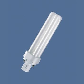 Bombilla fluorescente compacta Dulux D G24d 10-26W