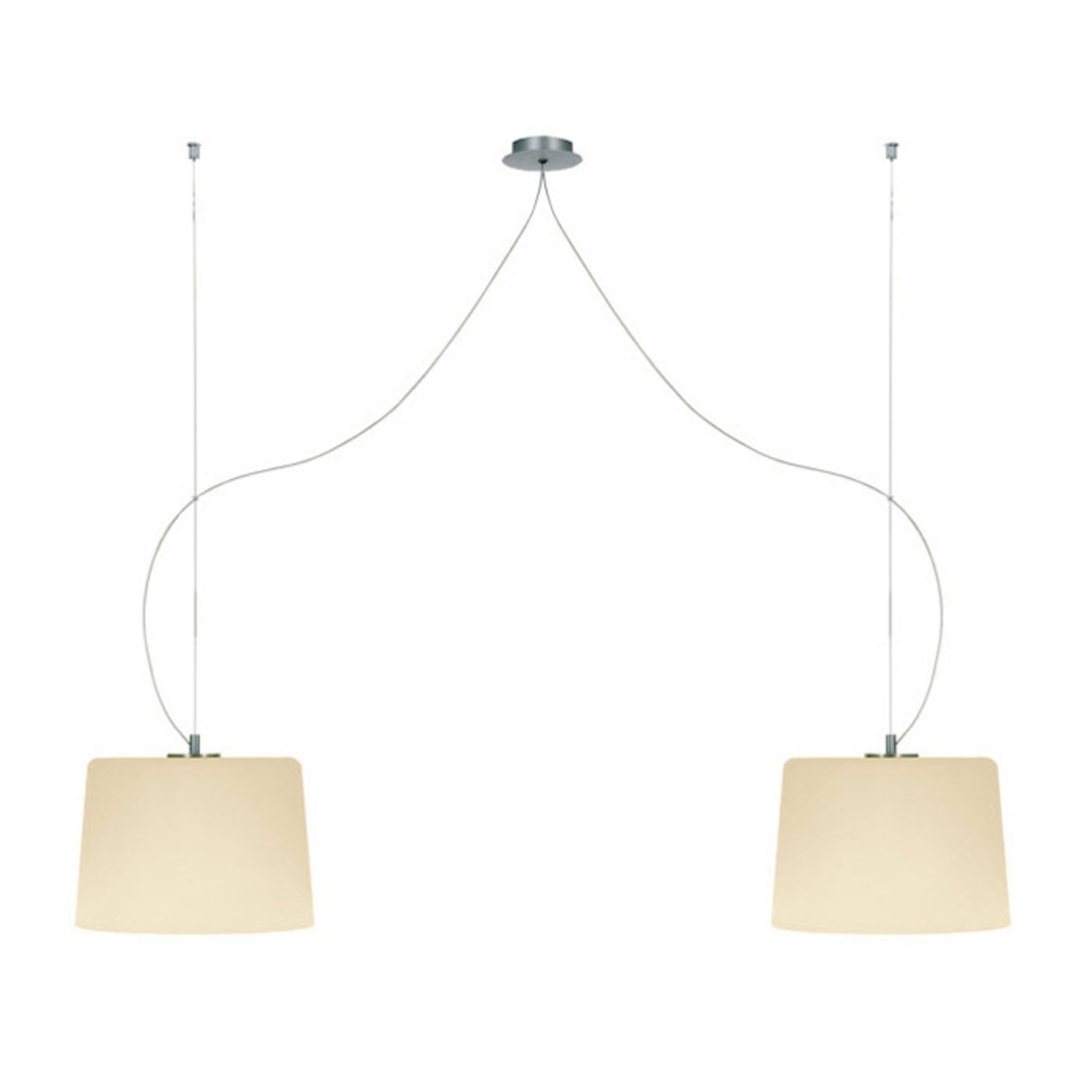 Double-bulb pendant light MESA