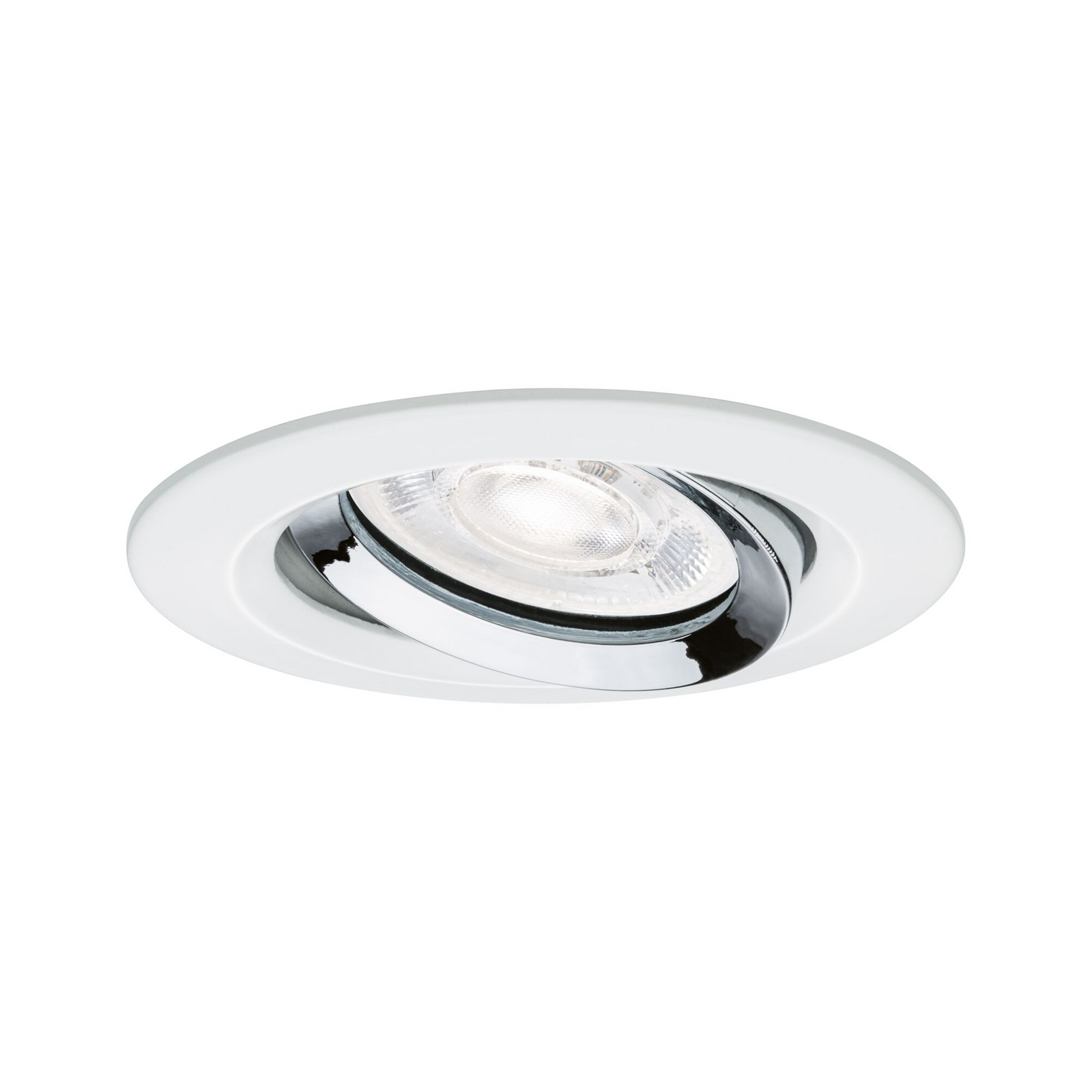 Paulmann Einbaulampe NOVA, chrom, Ø 9 cm, schwenkbar 840 dim
