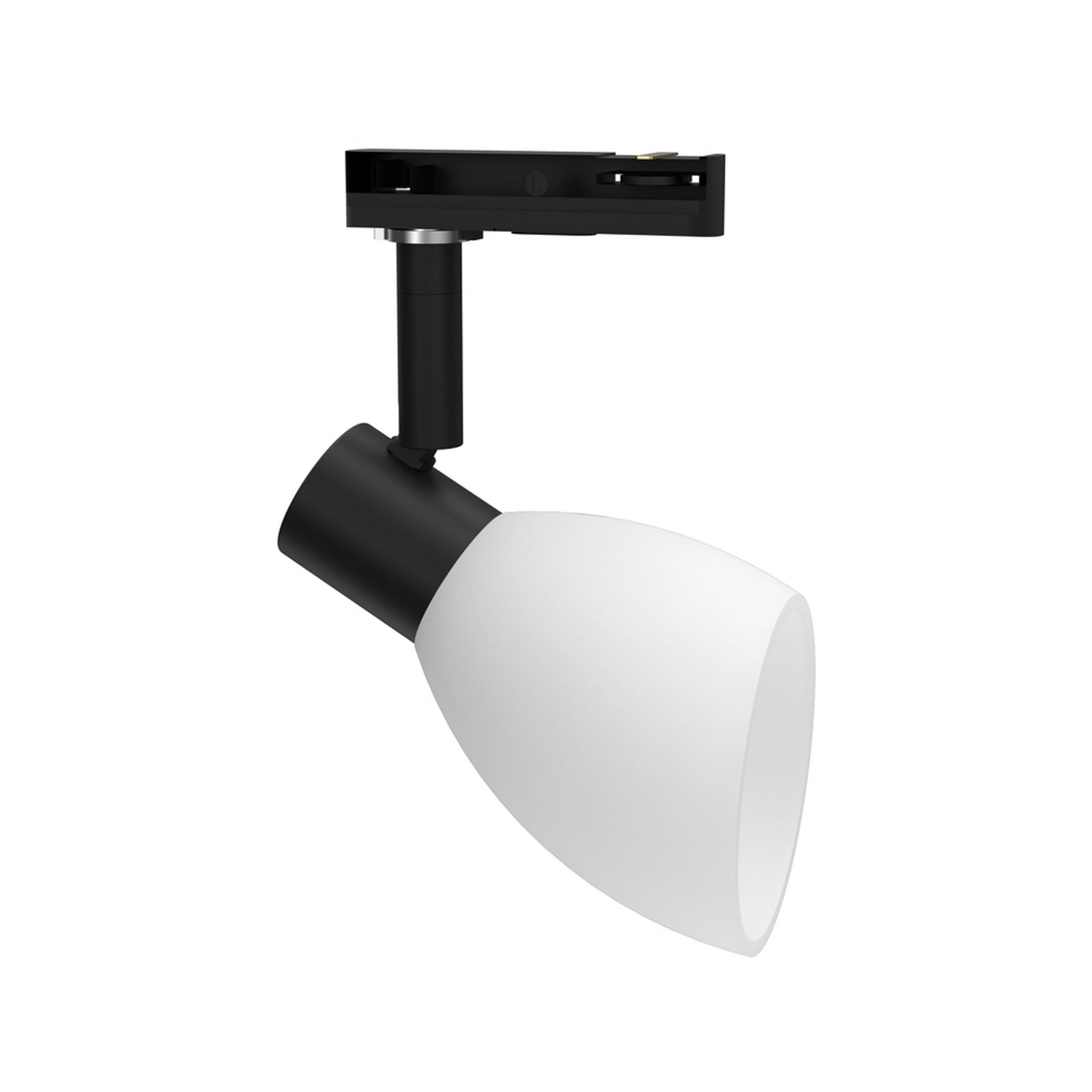 Spot sur rail CUT GLOBAL, noir, Ø 7 cm, monophasé - Herstal Spot sur rail CUT GLOBAL, noir, Ø 7 cm, monophasé - Herstal