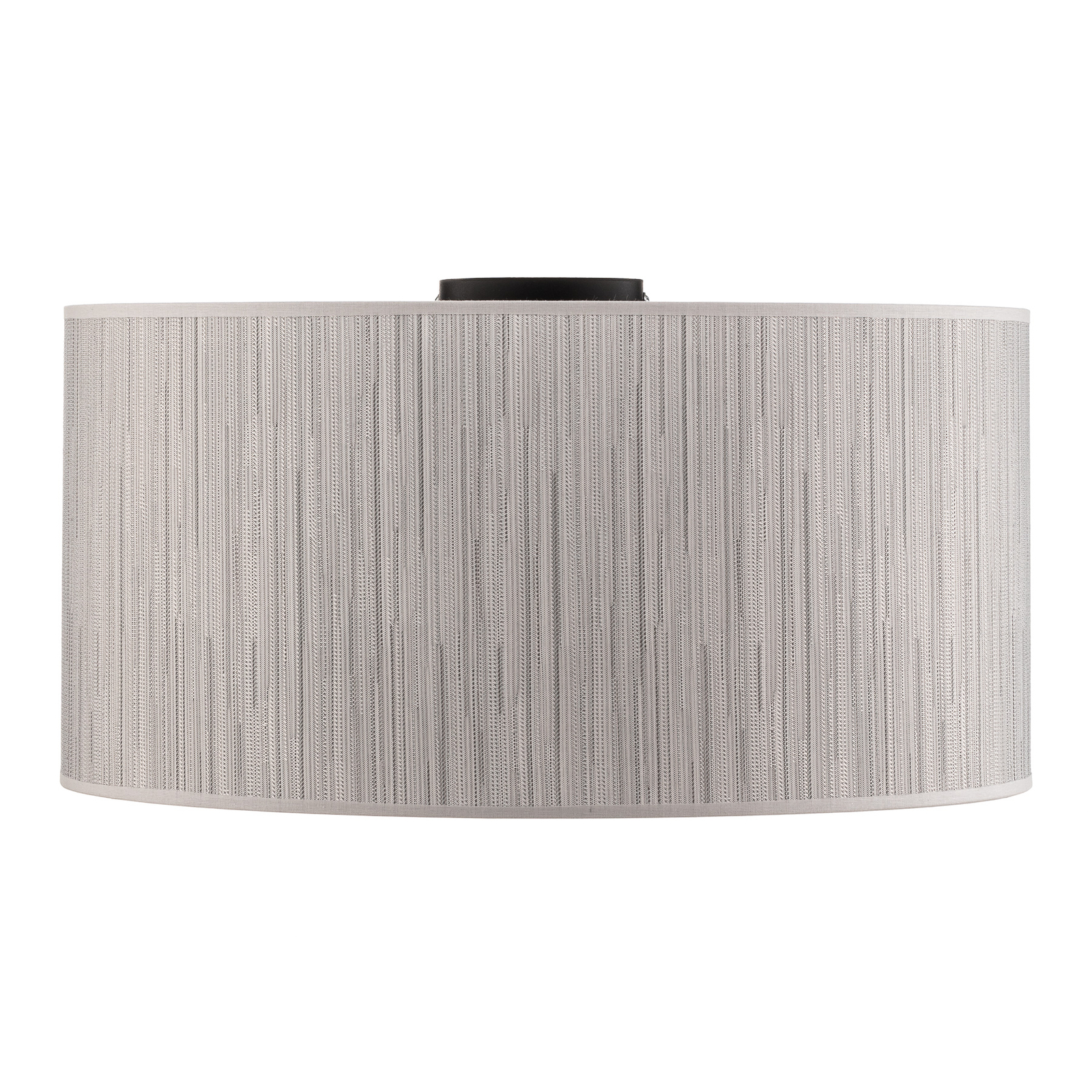 Essex loftlampe, struktureret stof, sølv