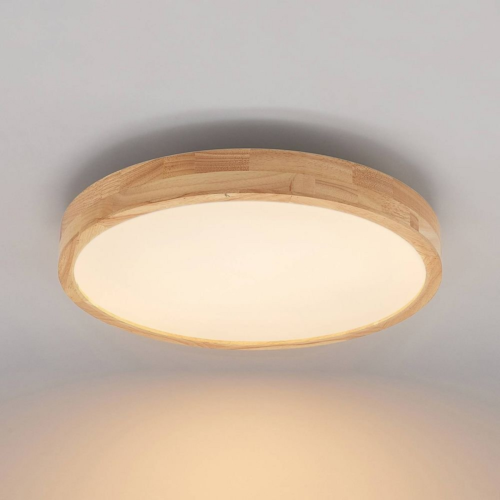 Lanira LED Plafonieră Ø50 Wood - Lindby