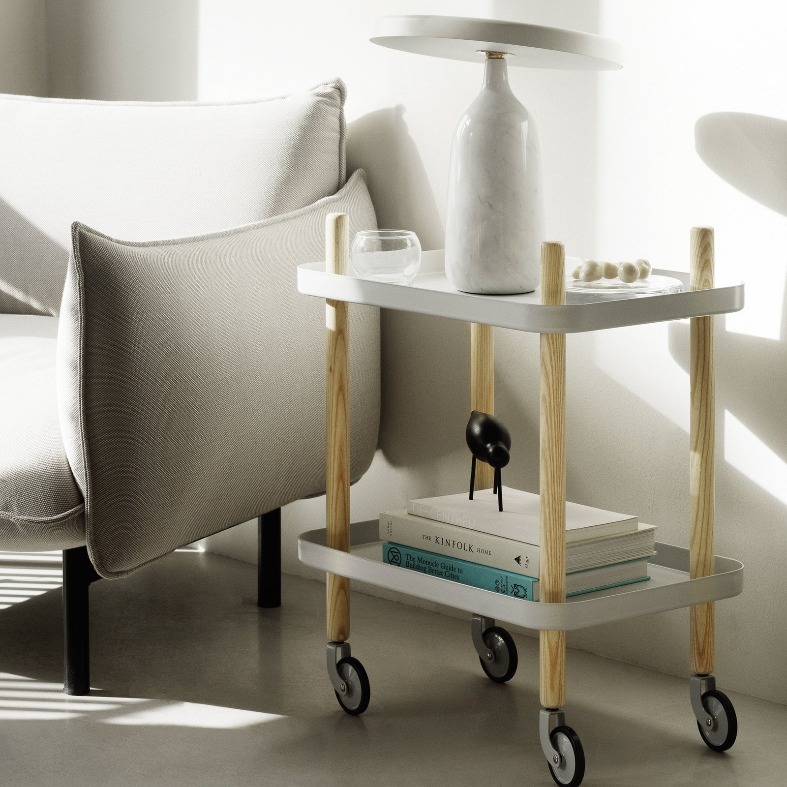 Block Vozík Light Grey - Normann Copenhagen