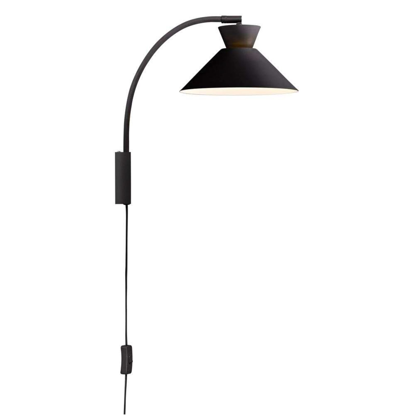 Dial Aplique de Pared Black - Nordlux