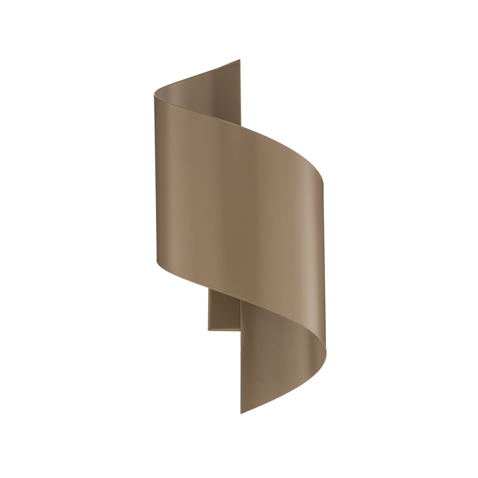 SPINER-seinävalaisin, beige, korkeus 30 cm, metalli, G9