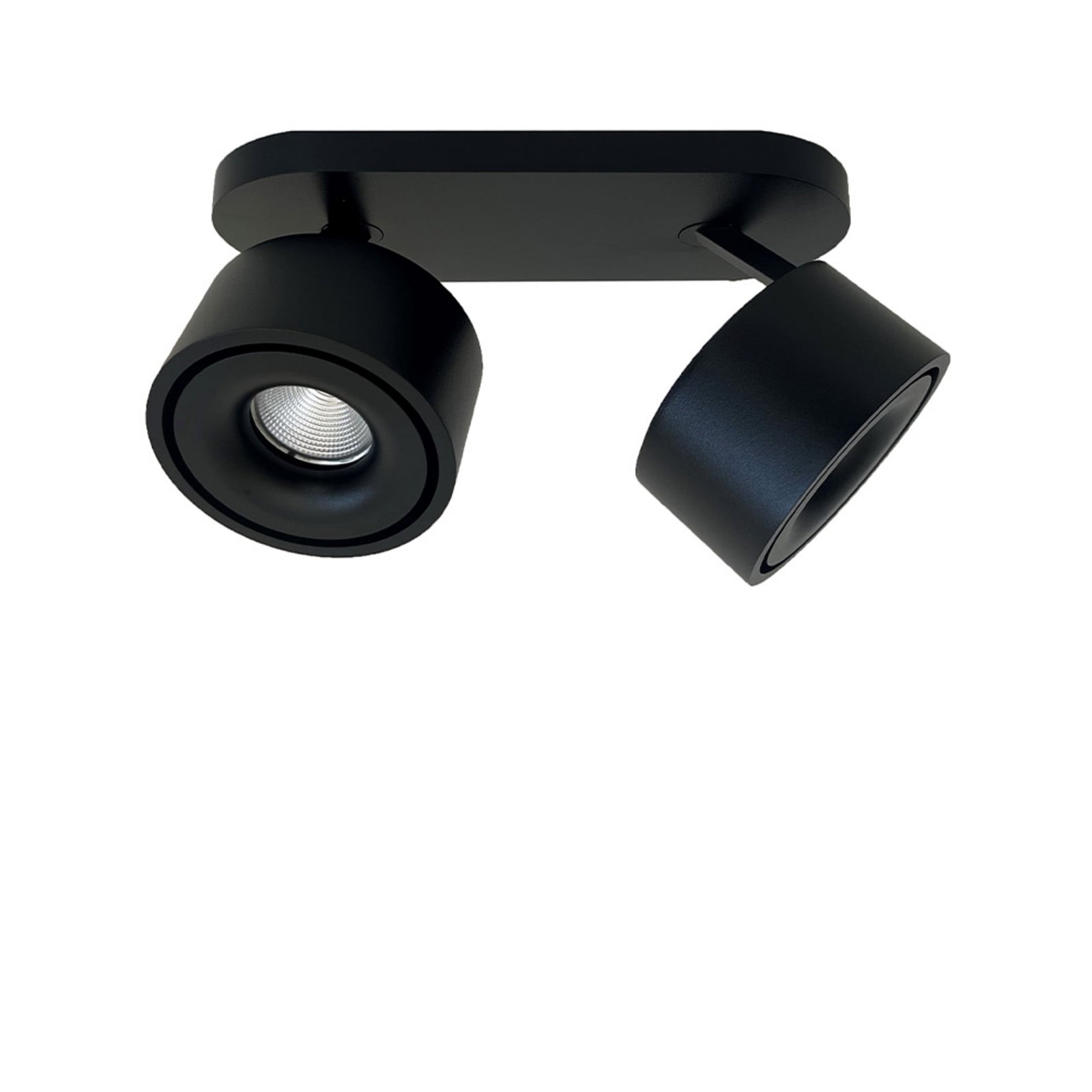 Easy Braccio W2100 LED Plafond 2700K Black ANTIDARK - Vardagsrum - Aluminium