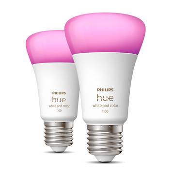 Philips Hue White&Color Ambiance E27 9W 1100lm 2 x