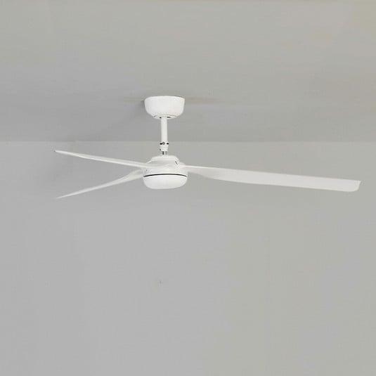 Deckenventilator Punt M, weiß, DC, leise, Ø 130 cm, Remote