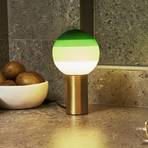 MARSET Dipping Light table lamp green/brass