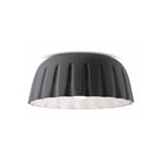 Lampa sufitowa Madame Gres ceramiczna 17 cm antracyt