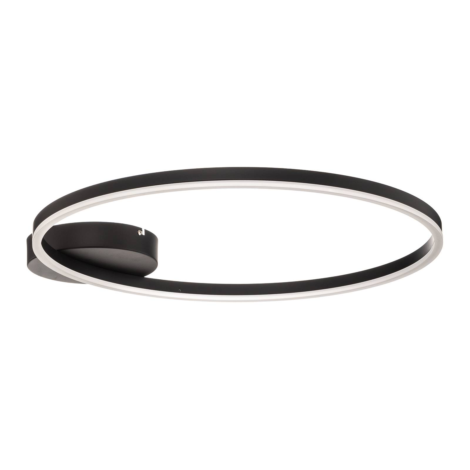 LED-Deckenleuchte Giotto 1fl., schwarz