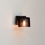 Applique da esterno SHYNE, nera, 19 cm, metallo, IP54, E27
