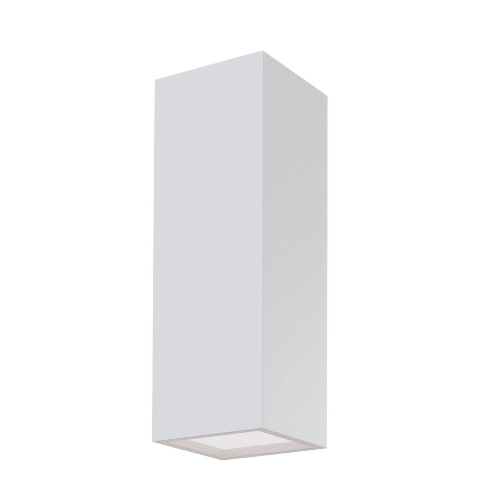 Vägglampa Parma av gips, 7 x 22 cm