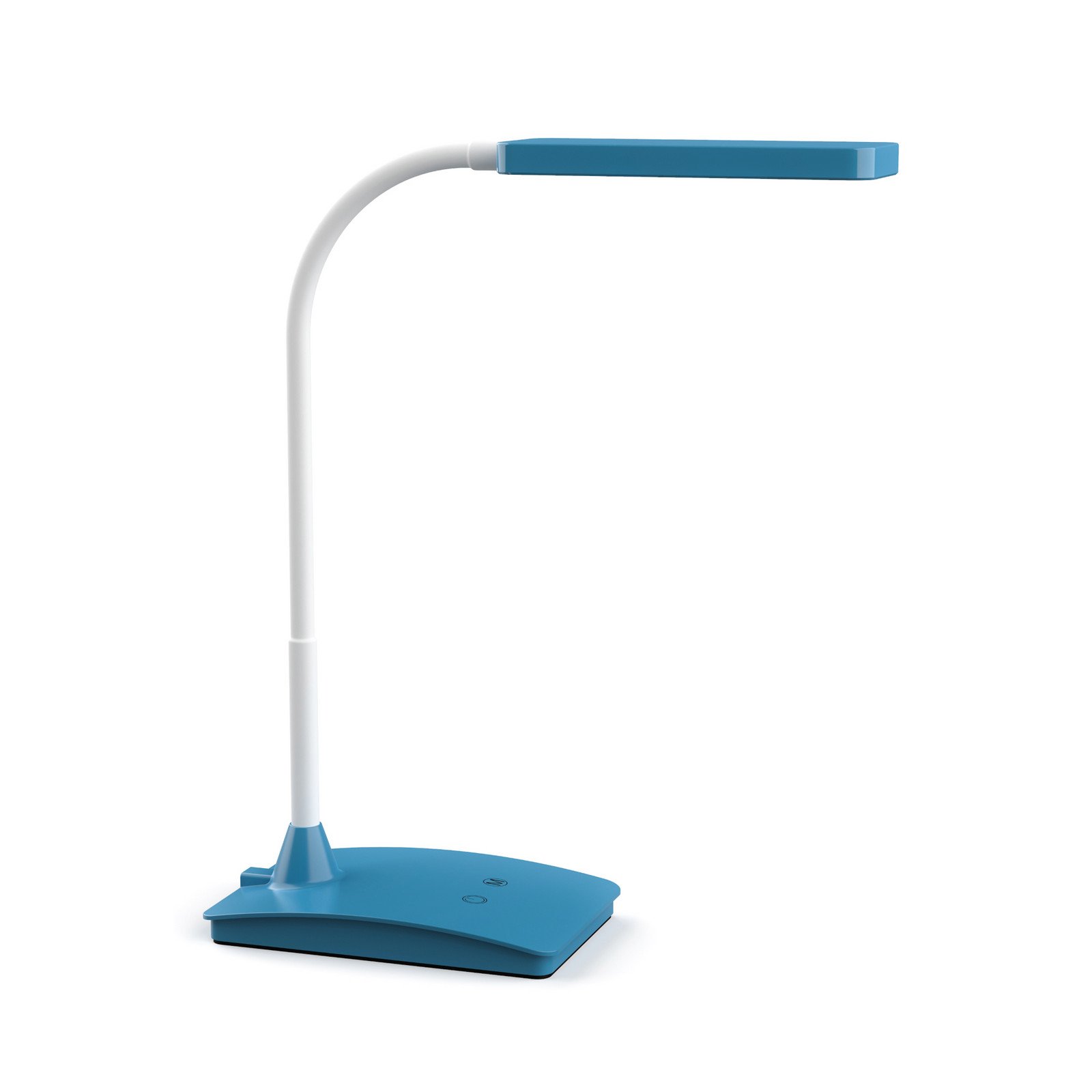 Lampă de birou cu LED MAULpearly albastru 38 cm dimabil CCT - Studiu / Birou - modern - albastru alb - Plastic